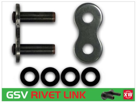 RK Chain 532GSV-RIVET - Natural
