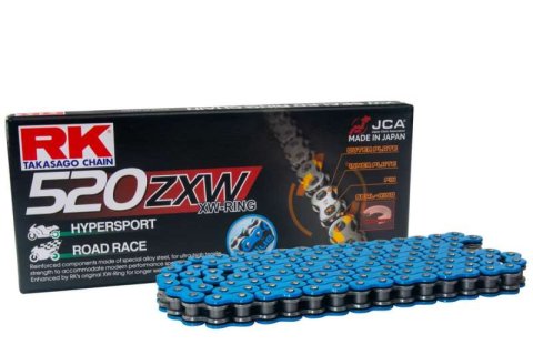 RK Chain BB520ZXW-150L XW-Ring - Blue thumbnail 1
