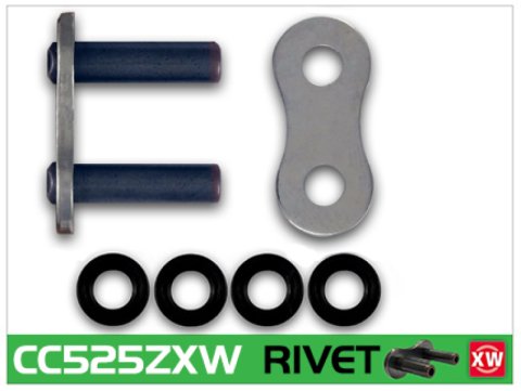 RK Chain CC525ZXW-RIVET - Chrome thumbnail 2
