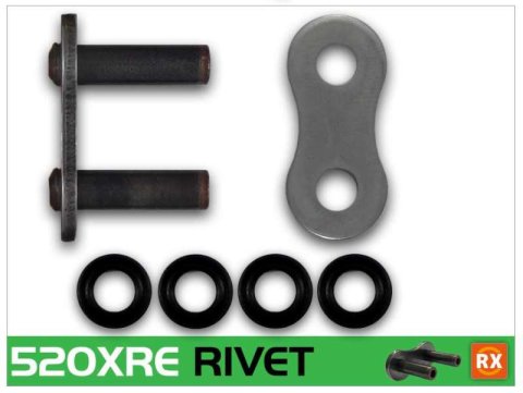 RK Chain 520XRE-RIVET NATURAL thumbnail 1