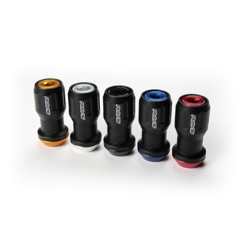 Rays 14x1.50 Formula FN-II Lug Nut Set 20 Special Lugs - Orange/Black thumbnail 2