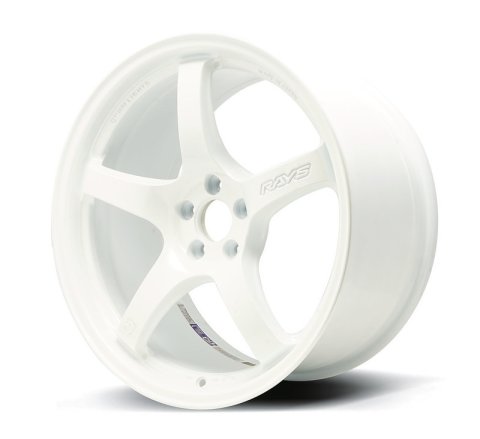 Gram Lights 57CR 18x9.5 +38 5x100 Ceramic White Pearl Wheel thumbnail 3