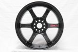 Gram Lights 57DR 19x8.5 +35 5x112 Semi Gloss Black Wheel thumbnail 3