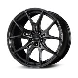 Gram Lights 57FXZ 19x9.5 +38 5x114.3 Super Dark Gunmetal and Machining Rim Edge DC Wheel thumbnail 1
