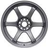 Gram Lights 57DR 15x8.0 +28 4x100 Gun Blue Wheel thumbnail 4