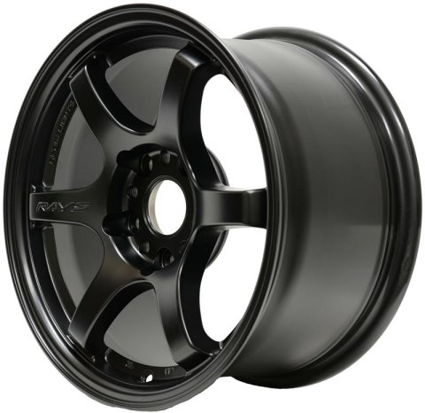 Gram Lights 57DR 15x8.0 +28 5x114.3 Semi Gloss Black Wheel thumbnail 2