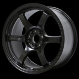 Gram Lights 57DR 15x8.0 +35 4x100 Semi Gloss Black Wheel thumbnail 3