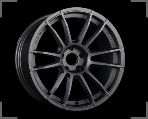 Gram Lights 57XR 18x8.5 +38 5x114.3 Matte Graphite Wheel