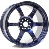 Gram Lights 57DR 17x9.0 +38 5x100 Eternal Blue Pearl Wheel (Minimum Order Quantity 20) thumbnail 1