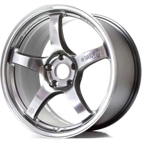 Gram Lights 57CR 19x9.5 +25 5x114.3 Grace Silver Wheel (Special Order/ MOQ 20) thumbnail 2