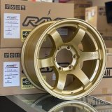 Gram Lights 57DR-X 17x8.5 +00 6x139.7 E8 Gold Wheel thumbnail 1