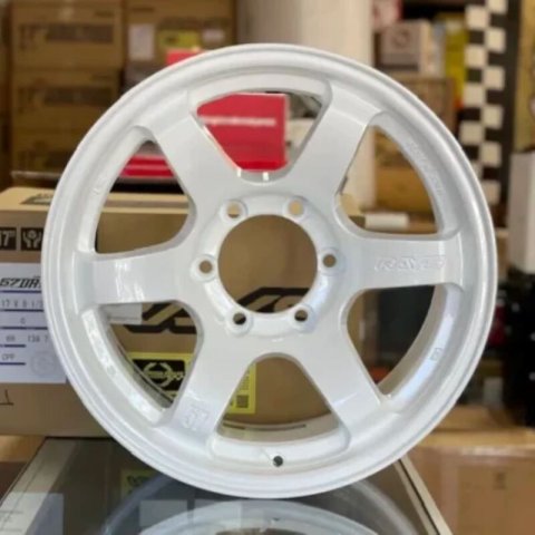Gram Lights 57DR-X 17X8.5 +00 6x139.7 Ceramic Pearl