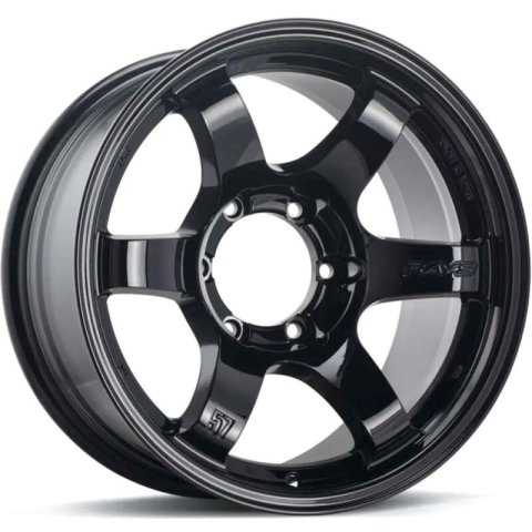 Gram Lights 57DR-X 17X8.5 +00 6x139.7 Glossy Black