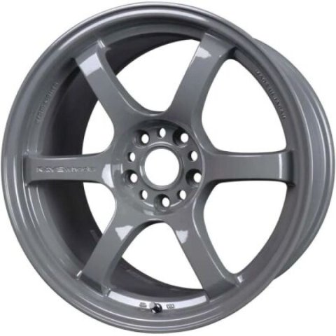 Gram Lights 57DR 19x10.5 +35 5x112 Glossy Gray Wheel thumbnail 1