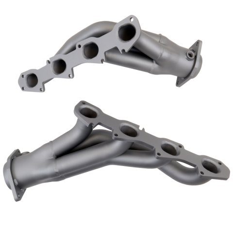 BBK 11-20 Dodge Challenger Hemi 6.4L Shorty Tuned Length Exhaust Headers - 1-7/8in Titanium Ceramic thumbnail 4