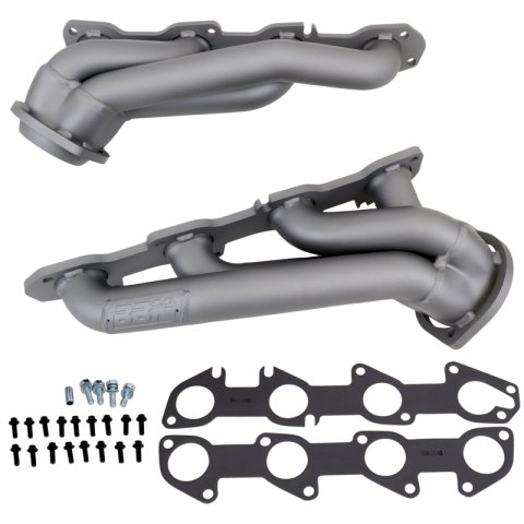 BBK 09-20 Dodge Challenger Hemi 5.7L Shorty Tuned Length Exhaust Headers - 1-3/4in Titanium Ceramic thumbnail 1