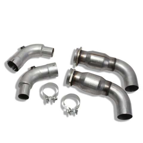 BBK 05-20 Dodge Challenger/Charger 6.1/6.2/6.4L Hemi 3in Catted High Flow Mid Pipe thumbnail 5