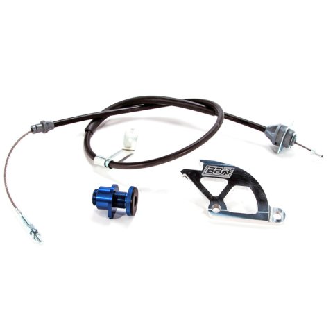 BBK 79-95 Mustang Adjustable Clutch Quadrant Cable And Firewall Adjuster Kit thumbnail 2