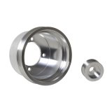 BBK 94-98 Mustang 3.8 V6 Underdrive Pulley Kit - Lightweight CNC Billet Aluminum (2pc) thumbnail 2