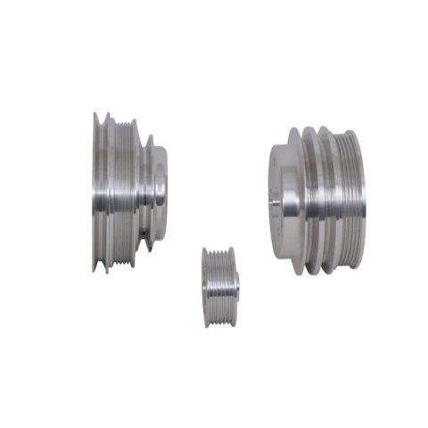 BBK 85-97 GM Truck 305 350 Underdrive Pulley Kit - Lightweight CNC Billet Aluminum (3pc) thumbnail 2