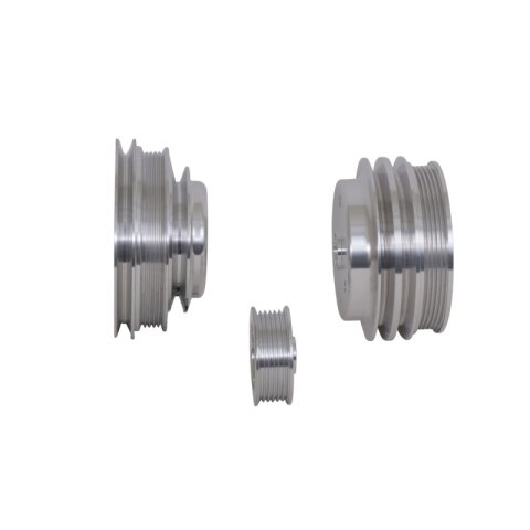 BBK 85-97 GM Truck 305 350 Underdrive Pulley Kit - Lightweight CNC Billet Aluminum (3pc) thumbnail 4
