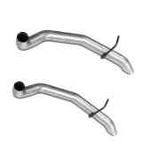 BBK 87-93 Mustang GT Cat Back Kit Varitune Mufflers - Aluminized turn downs thumbnail 5