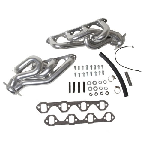 BBK 86-93 Mustang 5.0 Shorty Tuned Length Exhaust Headers - 1-5/8 Silver Ceramic thumbnail 1