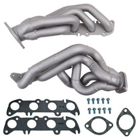 BBK 11-14 Mustang GT Shorty Tuned Length Exhaust Headers - 1-5/8 Titanium thumbnail 1