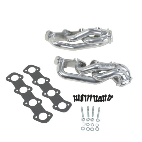 BBK 97-03 Ford F Series Truck 4.6 Shorty Tuned Length Exhaust Headers - 1-5/8 Silver Ceramic thumbnail 1