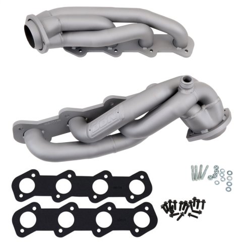 BBK 99-03 Ford F Series Truck 5.4 Shorty Tuned Length Exhaust Headers - 1-5/8 Titanium Ceramic thumbnail 1