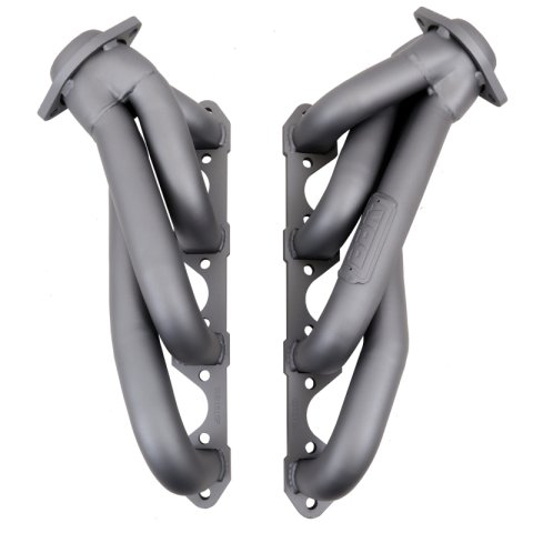 BBK 79-93 Mustang 5.0 Shorty Unequal Length Exhaust Headers - 1-5/8 Titanium Ceramic thumbnail 2