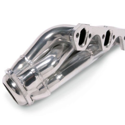 BBK 79-93 Mustang 5.0 Shorty Unequal Length Exhaust Headers - 1-5/8 Silver Ceramic thumbnail 2