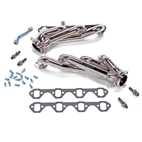 BBK 94-95 Mustang 5.0 Shorty Unequal Length Exhaust Headers - 1-5/8 Titanium Ceramic thumbnail 1