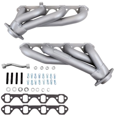 BBK 94-95 Mustang 5.0 Shorty Unequal Length Exhaust Headers - 1-5/8 Titanium Ceramic thumbnail 2