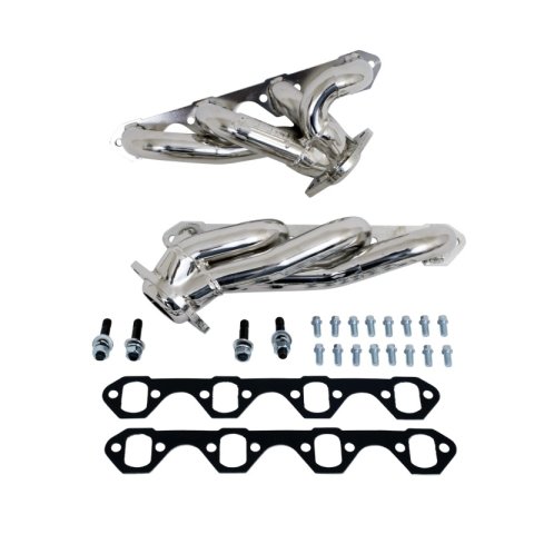 BBK 87-95 Ford F150 Truck 5.0 302 Shorty Unequal Length Exhaust Headers - 1-5/8 Titanium Ceramic thumbnail 2