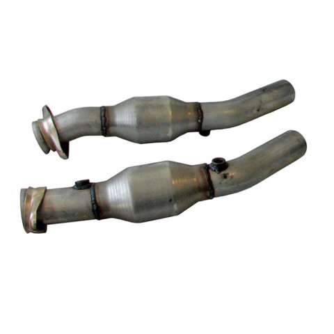 BBK 05-09 Mustang 4.0 V6 True Dual Cat Back Exhaust Conversion Kit With X pipe thumbnail 6