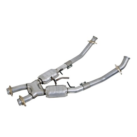 BBK 94-95 Mustang 5.0 High Flow X Pipe With Catalytic Converters - 2-1/2 thumbnail 4