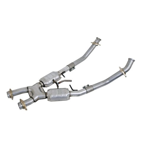 BBK 94-95 Mustang 5.0 High Flow X Pipe With Catalytic Converters - 2-1/2 thumbnail 5