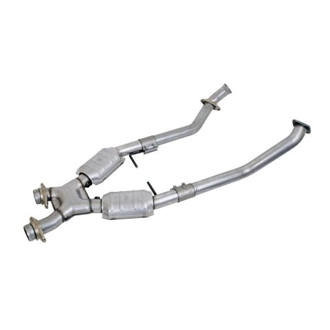 BBK 96-98 Mustang 4.6 GT High Flow X Pipe With Catalytic Converters - 2-1/2 thumbnail 5