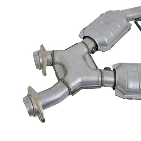 BBK 96-98 Mustang 4.6 GT High Flow X Pipe With Catalytic Converters - 2-1/2 thumbnail 8