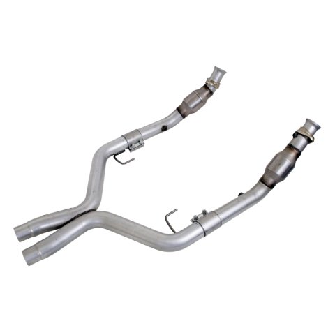 BBK 05-10 Mustang 4.6 GT High Flow X Pipe With Catalytic Converters - 2-3/4 thumbnail 5