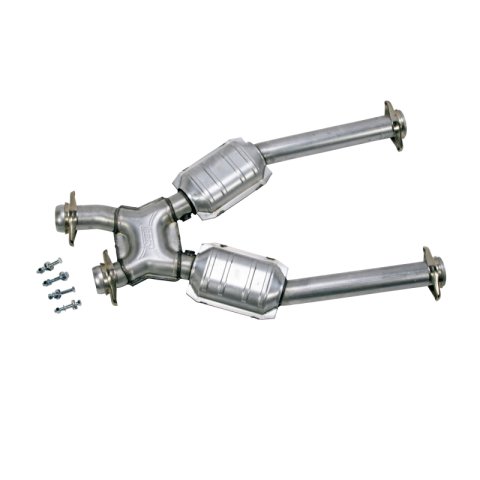 BBK 96-04 Mustang 4.6 GT / Cobra Short Mid X Pipe w Catalytic Converters 2-1/2 For Long Tube Headers thumbnail 1