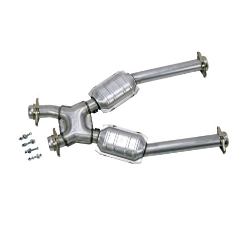BBK 96-04 Mustang 4.6 GT / Cobra Short Mid X Pipe w Catalytic Converters 2-1/2 For Long Tube Headers thumbnail 3