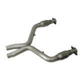 BBK 11-14 Mustang 5.0 Short Mid X Pipe With Catalytic Converters 3.0 For BBK Long Tube Headers thumbnail 9