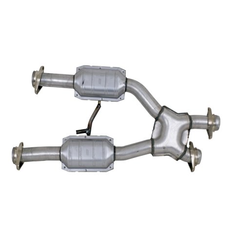 BBK 79-93 Mustang 5.0 Short Mid X Pipe With Catalytic Converters 2-1/2 For BBK Long Tube Headers thumbnail 8