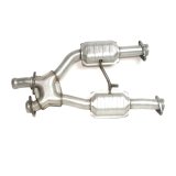 BBK 94-95 Mustang 5.0 Short Mid X Pipe With Catalytic Converters 2-1/2 For BBK Long Tube Headers thumbnail 2
