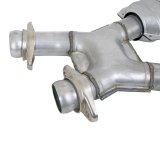 BBK 94-95 Mustang 5.0 Short Mid X Pipe With Catalytic Converters 2-1/2 For BBK Long Tube Headers thumbnail 9