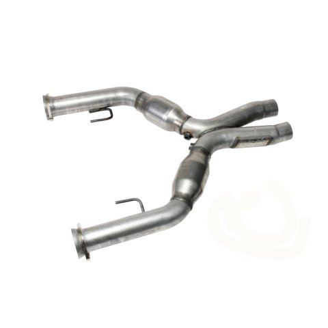 BBK 05-10 Mustang 4.6 Short Mid X Pipe With Catalytic Converters 2-3/4 For BBK Long Tube Headers thumbnail 2