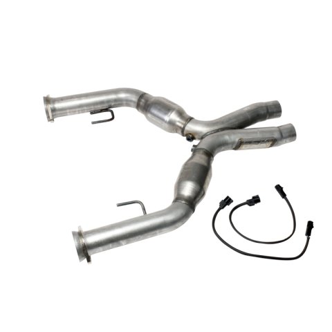 BBK 05-10 Mustang 4.6 Short Mid X Pipe With Catalytic Converters 2-3/4 For BBK Long Tube Headers thumbnail 4