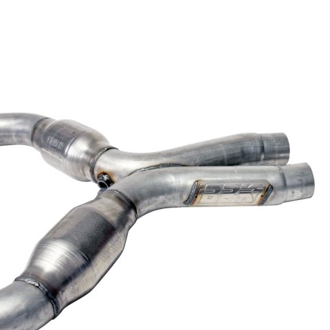 BBK 05-10 Mustang 4.6 Short Mid X Pipe With Catalytic Converters 2-3/4 For BBK Long Tube Headers thumbnail 8